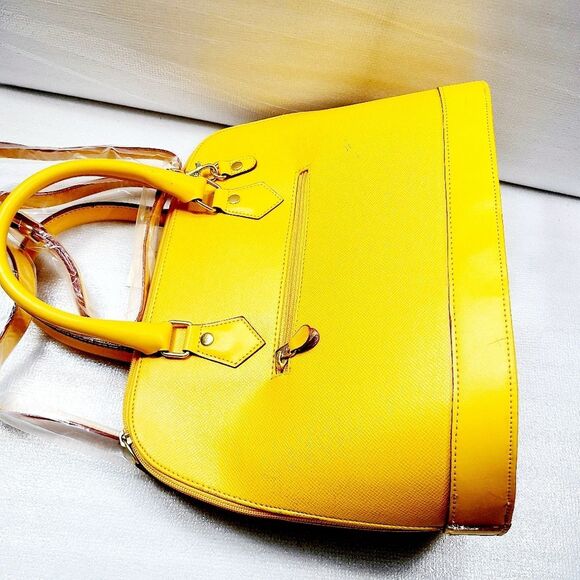 Laura Giani Leather Satchel - Picture 5 of 6